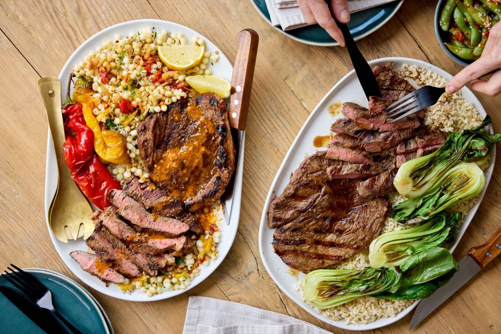 Marinated Amelia Park Beef Rump Steak - Two Ways