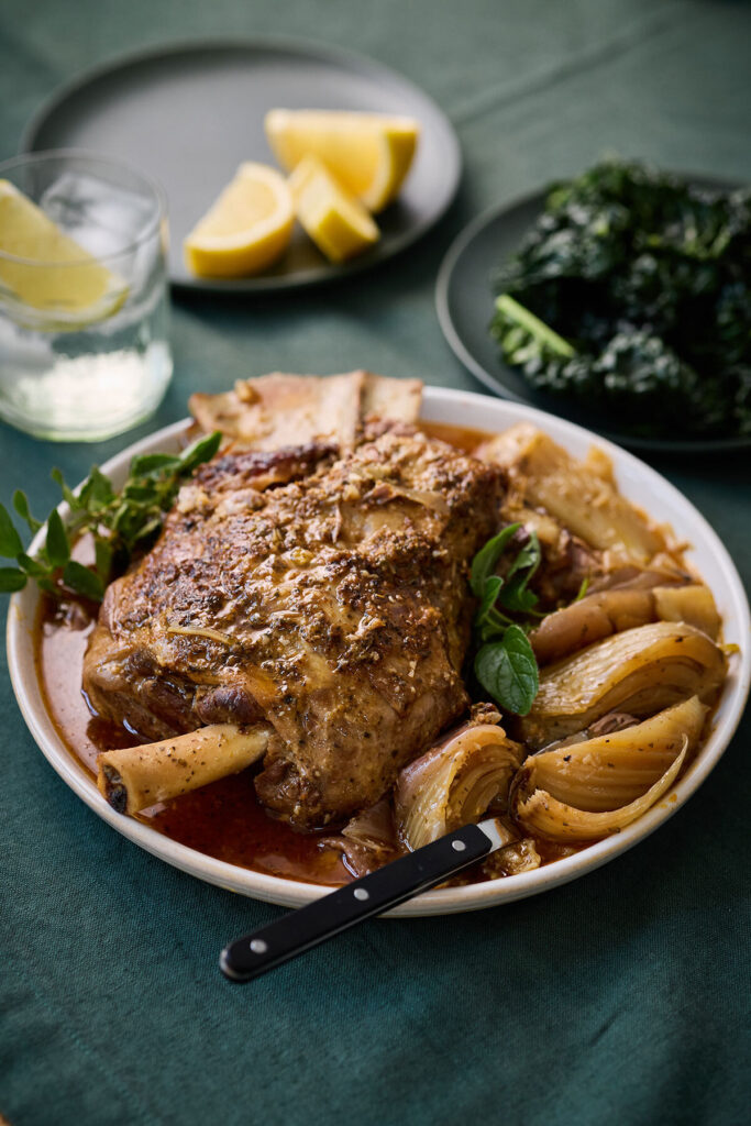 Greek Style Lamb Shoulder Image