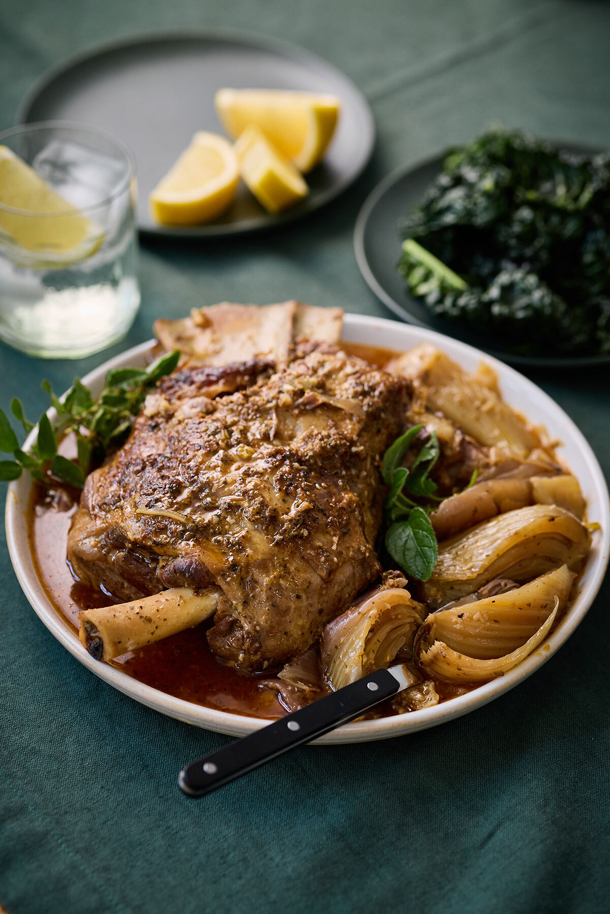 Greek Style Lamb Shoulder Image