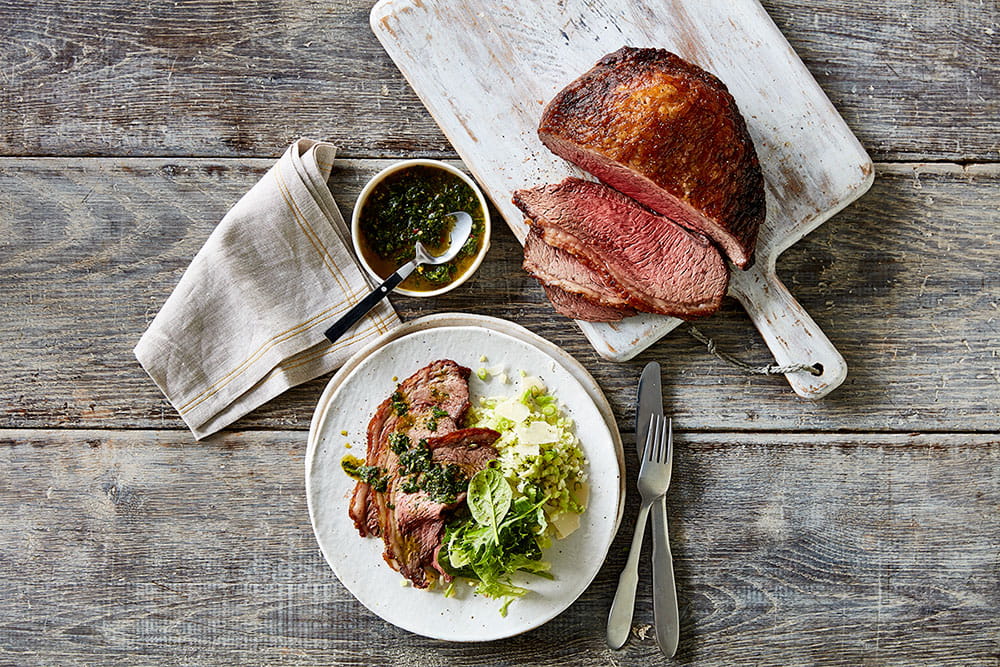 Beef Rump Roast With Chimichurri 1